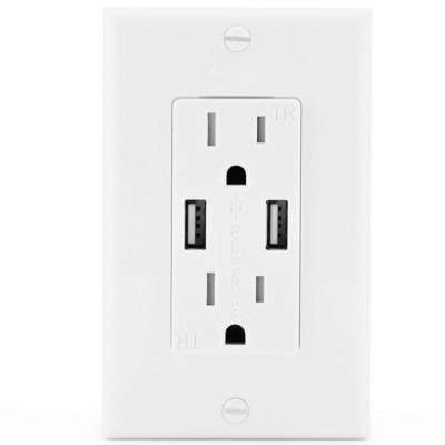 Etl-listed America Standard Usb Wall Socket